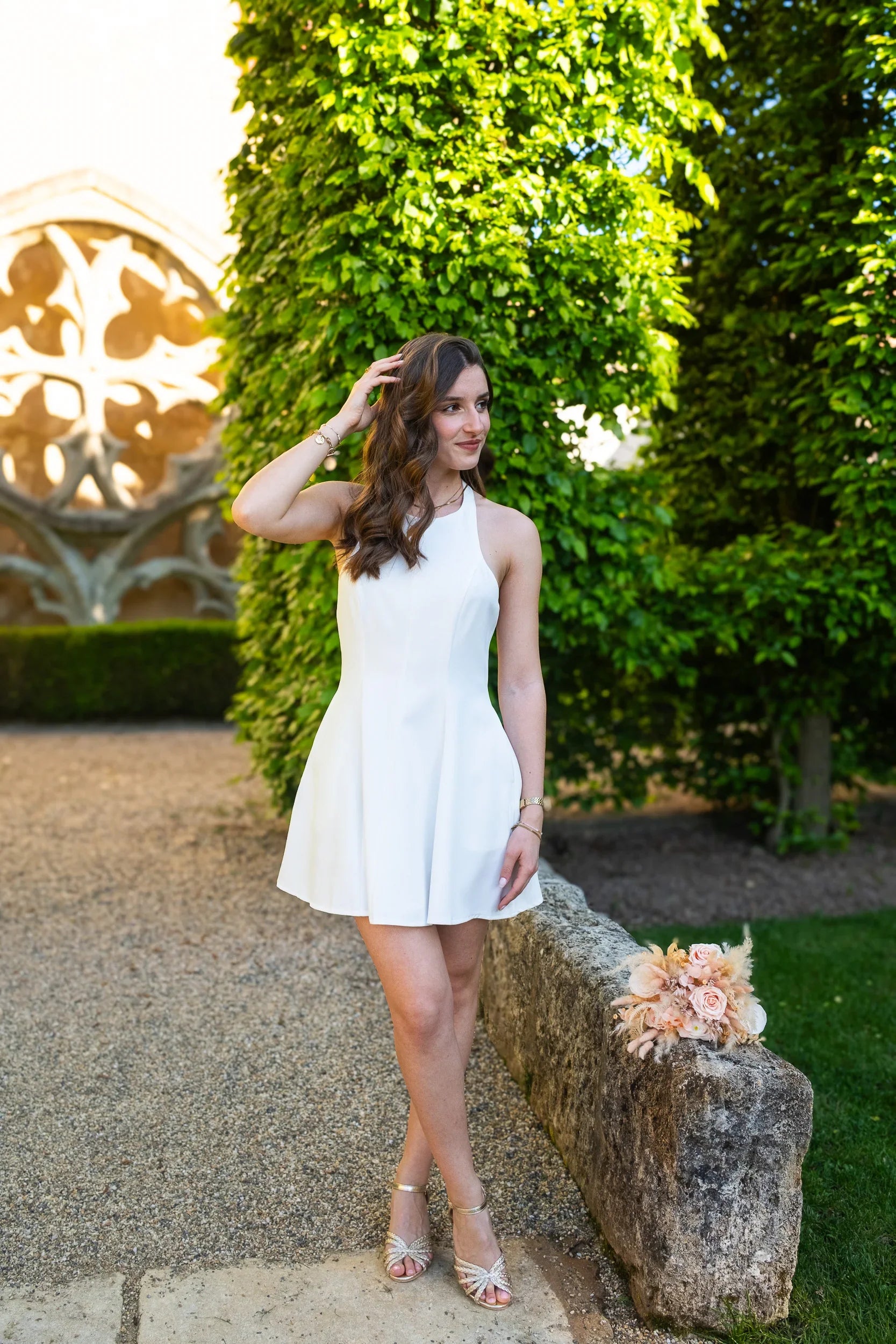 White Eleonore Dress