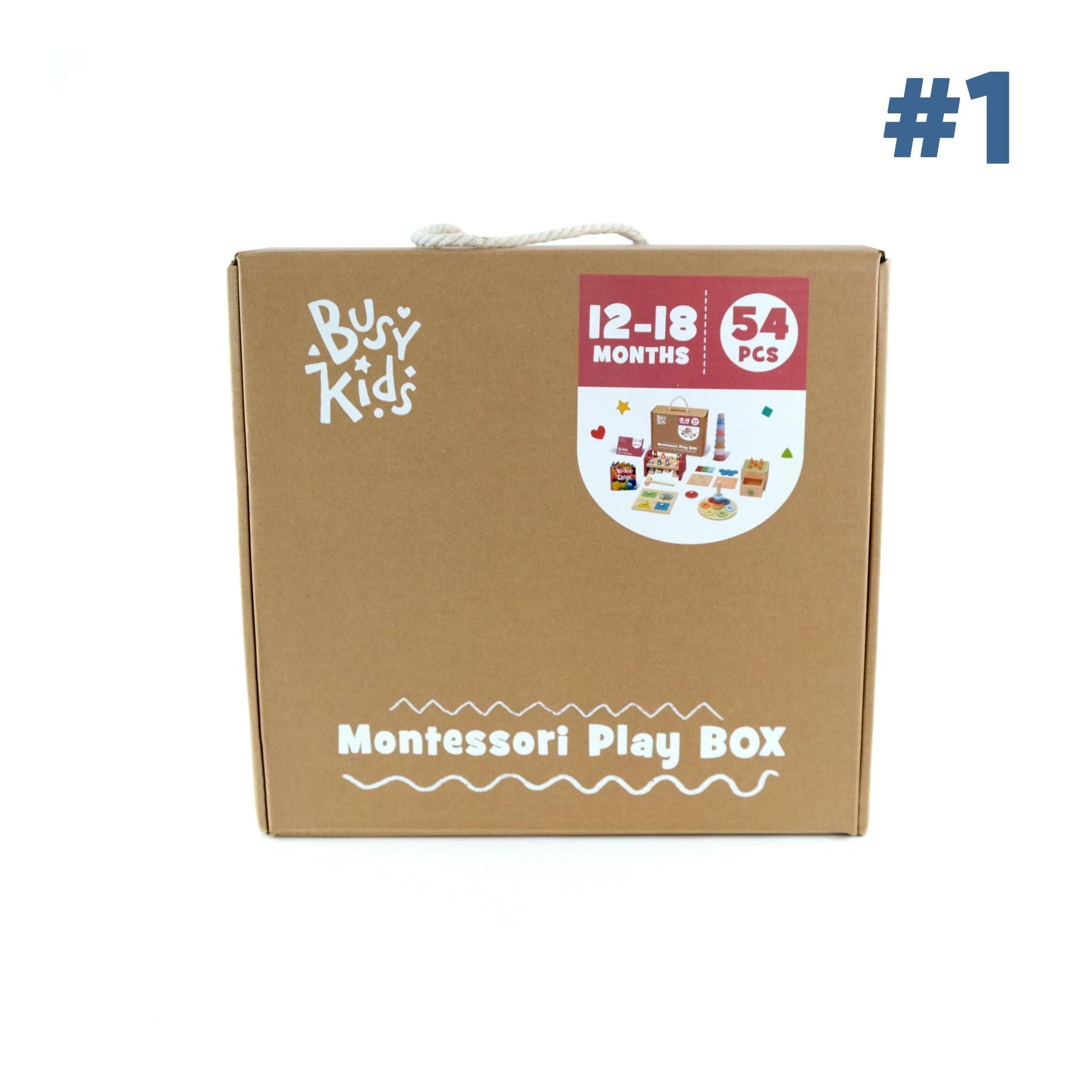Coffret Montessori Éveil – 12 À 18 Mois