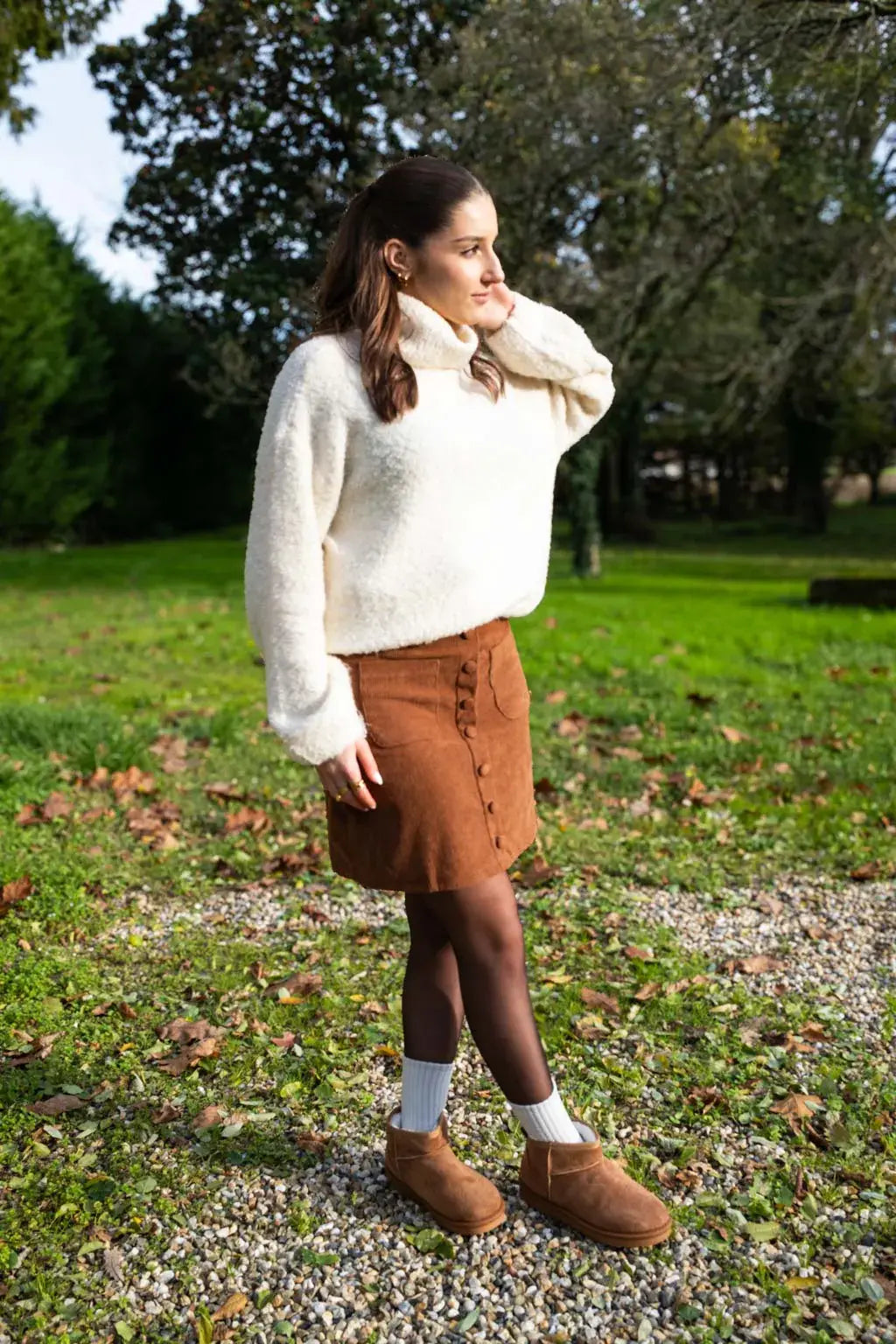 Nederdel Betty - Camel