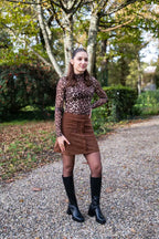 Falda Betty - Chocolate