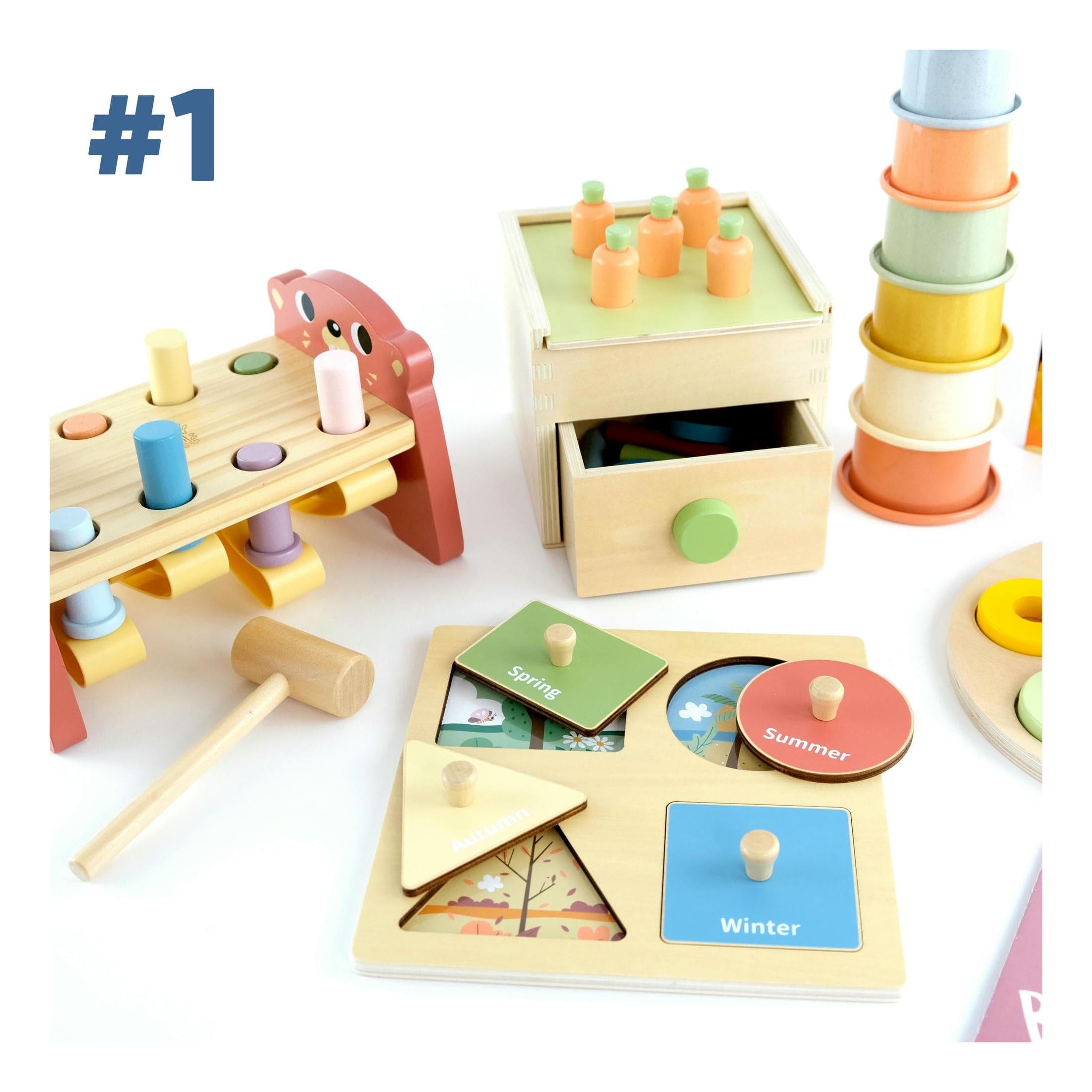 Coffret Montessori Éveil – 12 À 18 Mois