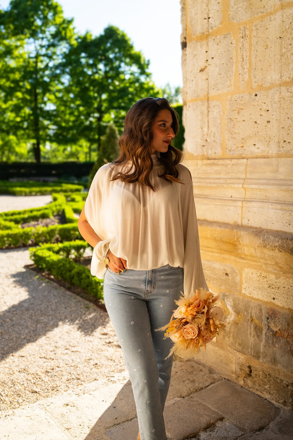 Blouse Stella - Écru