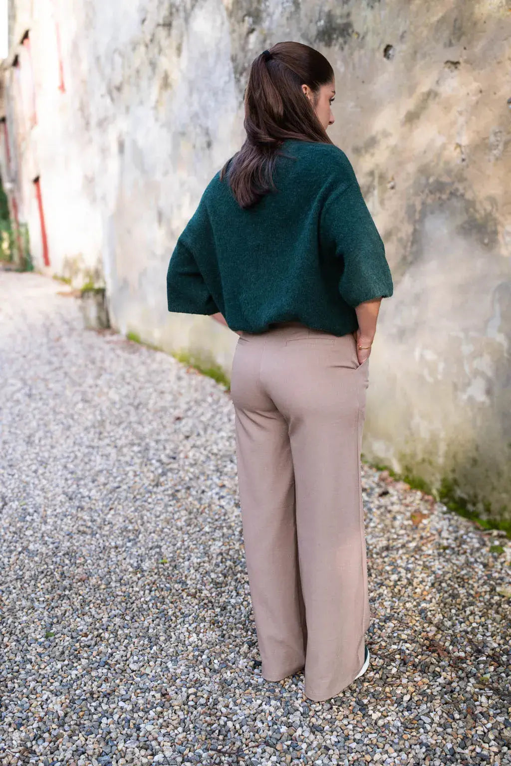 Spodnie Maria – Taupe