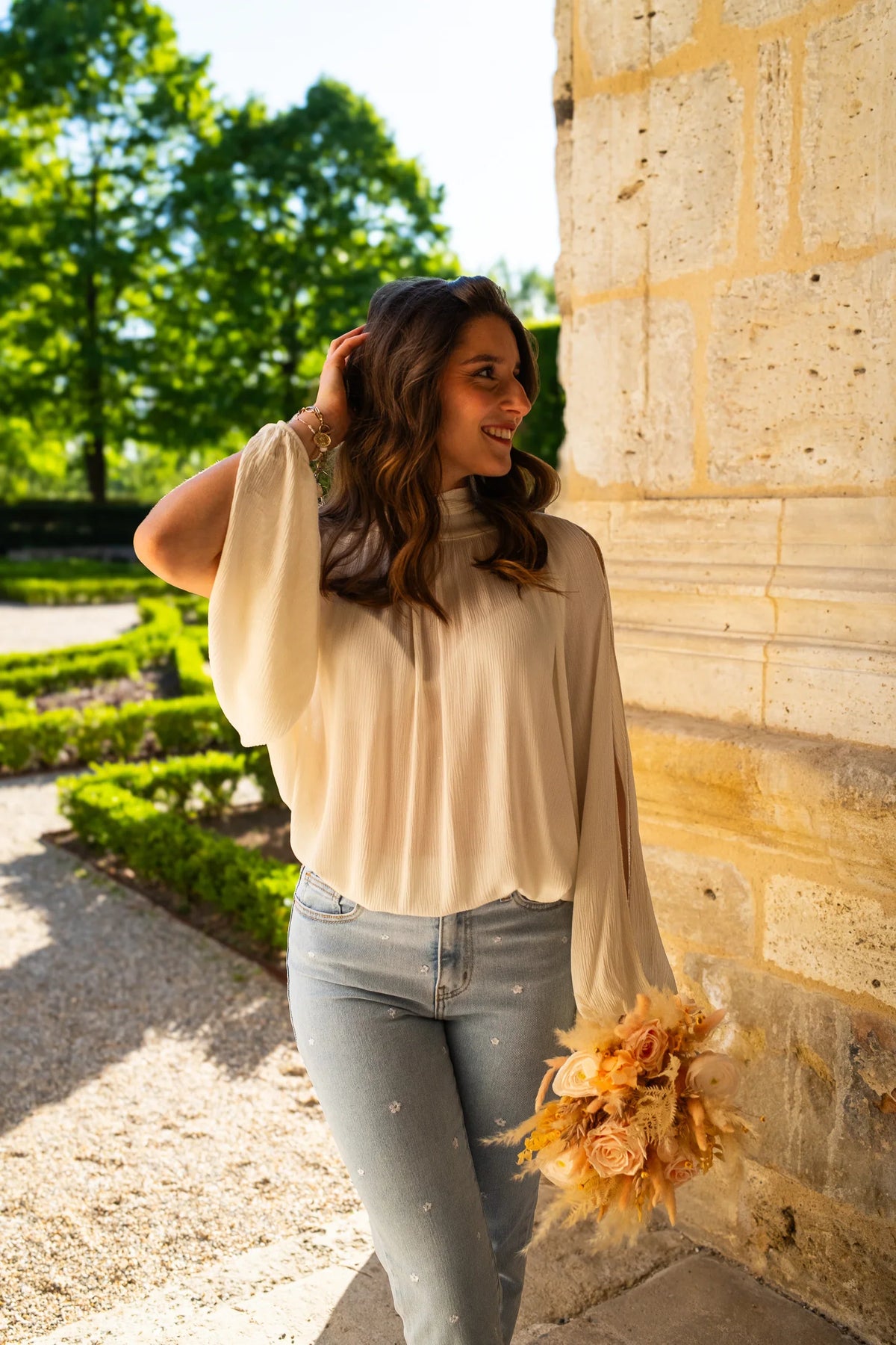 Blouse Stella - Écru
