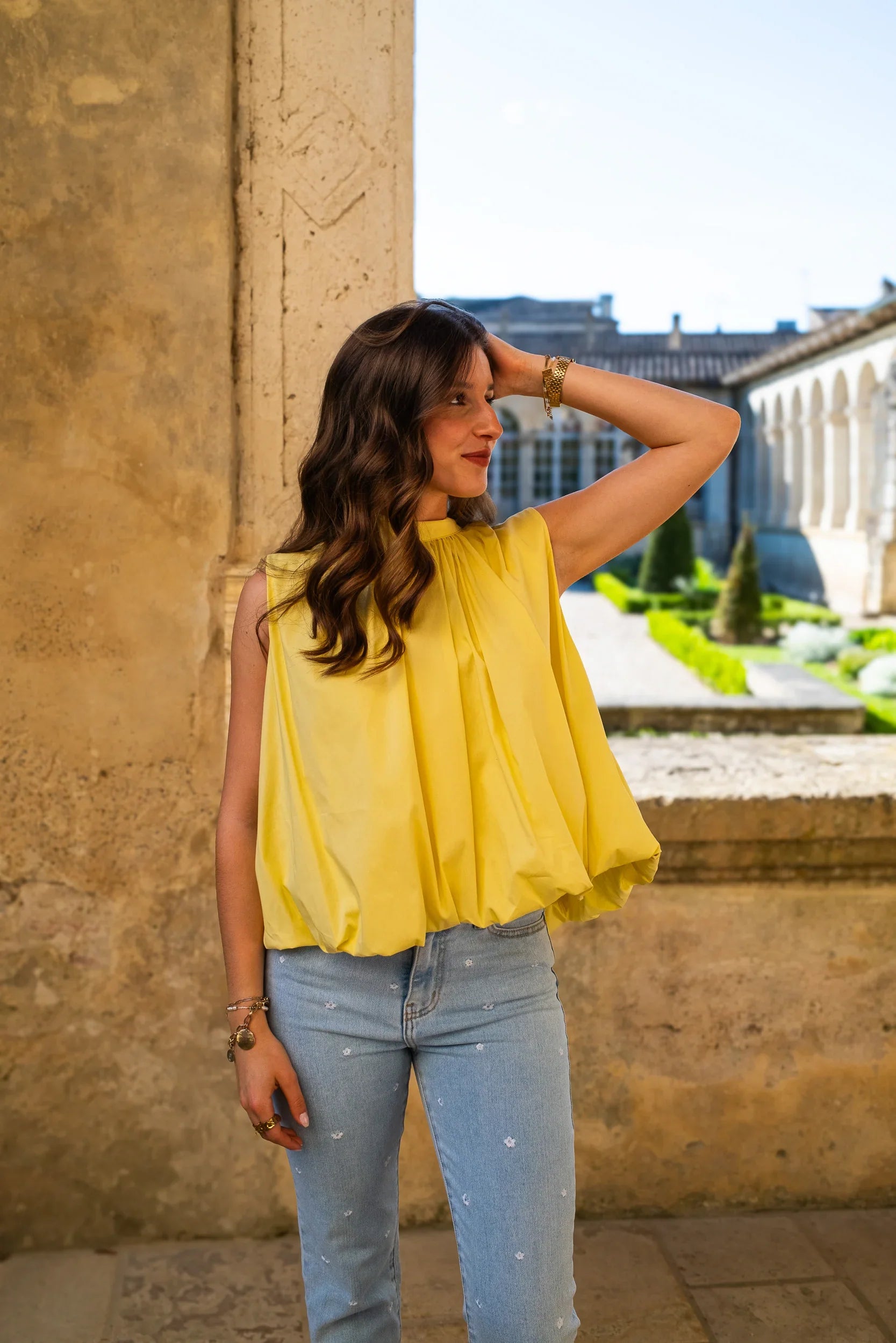 Blouse Pia Jaune