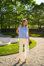 Blue Pia Blouse