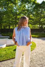 Blue Pia Blouse