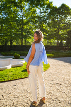 Blue Pia Blouse