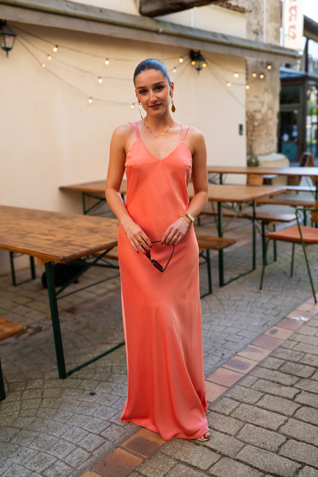 Larissa Coral Dress
