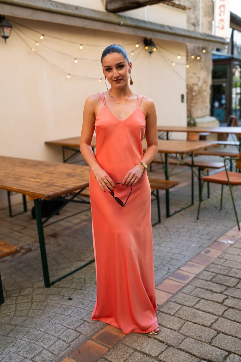 Robe Larissa Corail