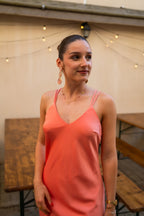 Larissa Coral Dress