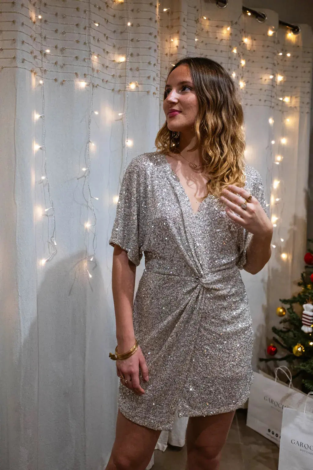 Kleid Frany – Gold