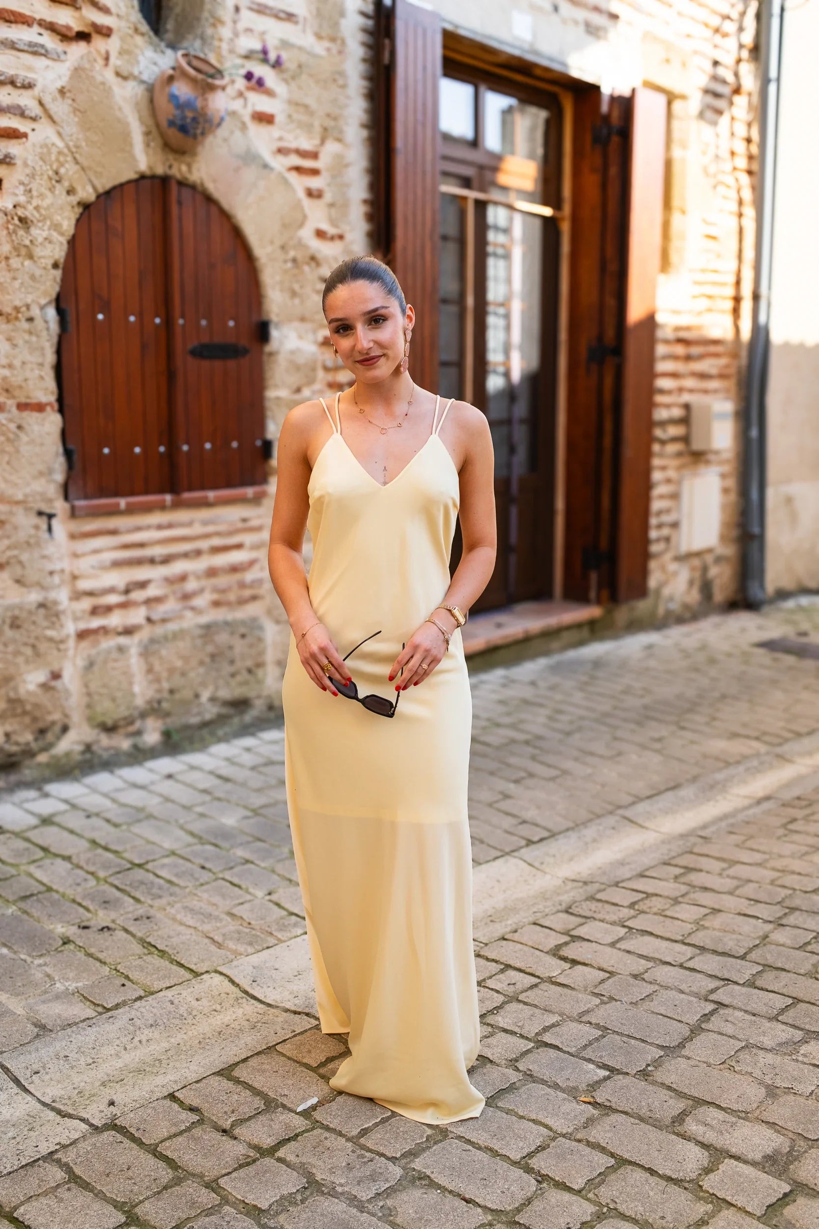 Larissa Dress Yellow