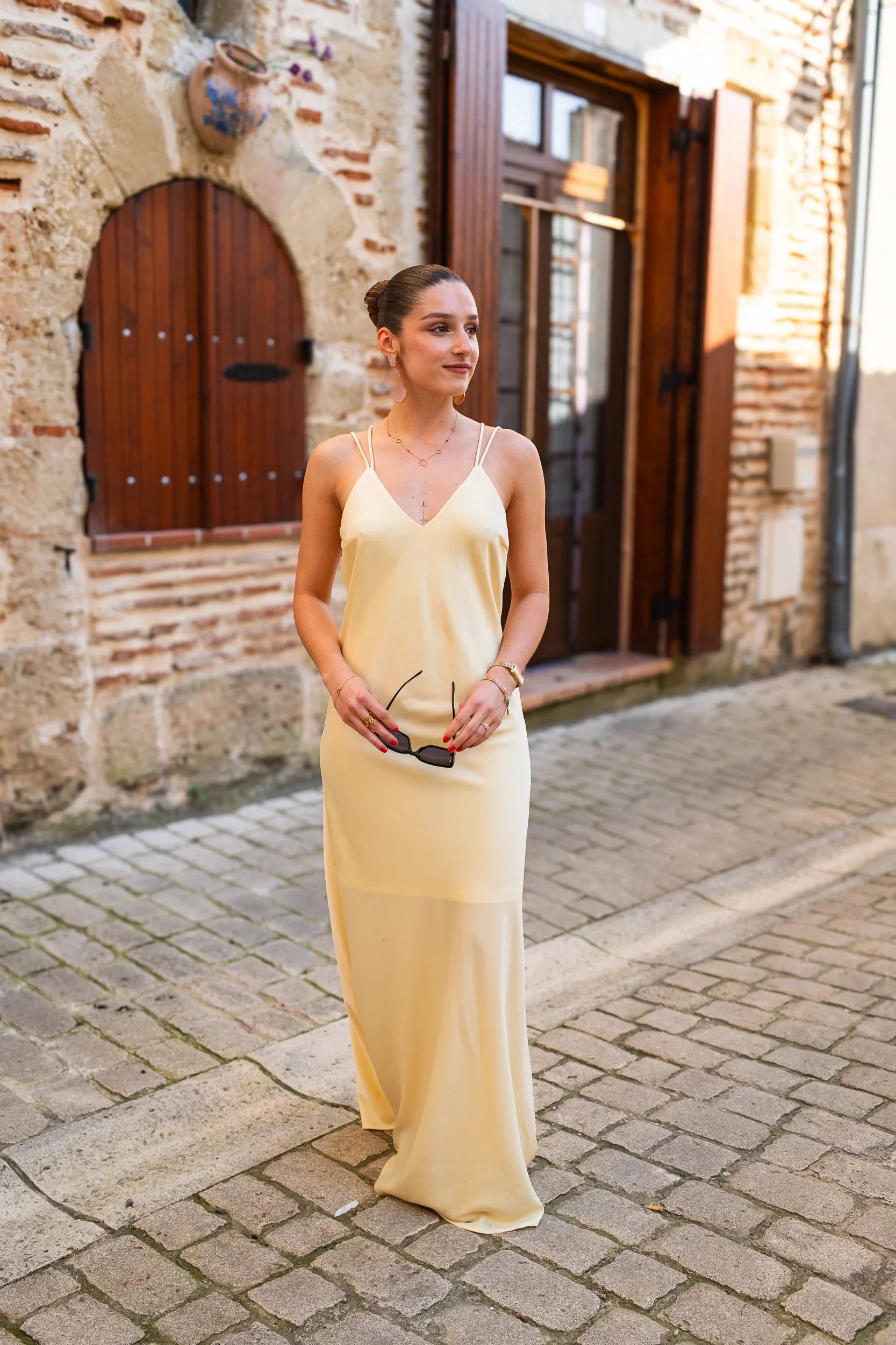 Larissa Dress Yellow