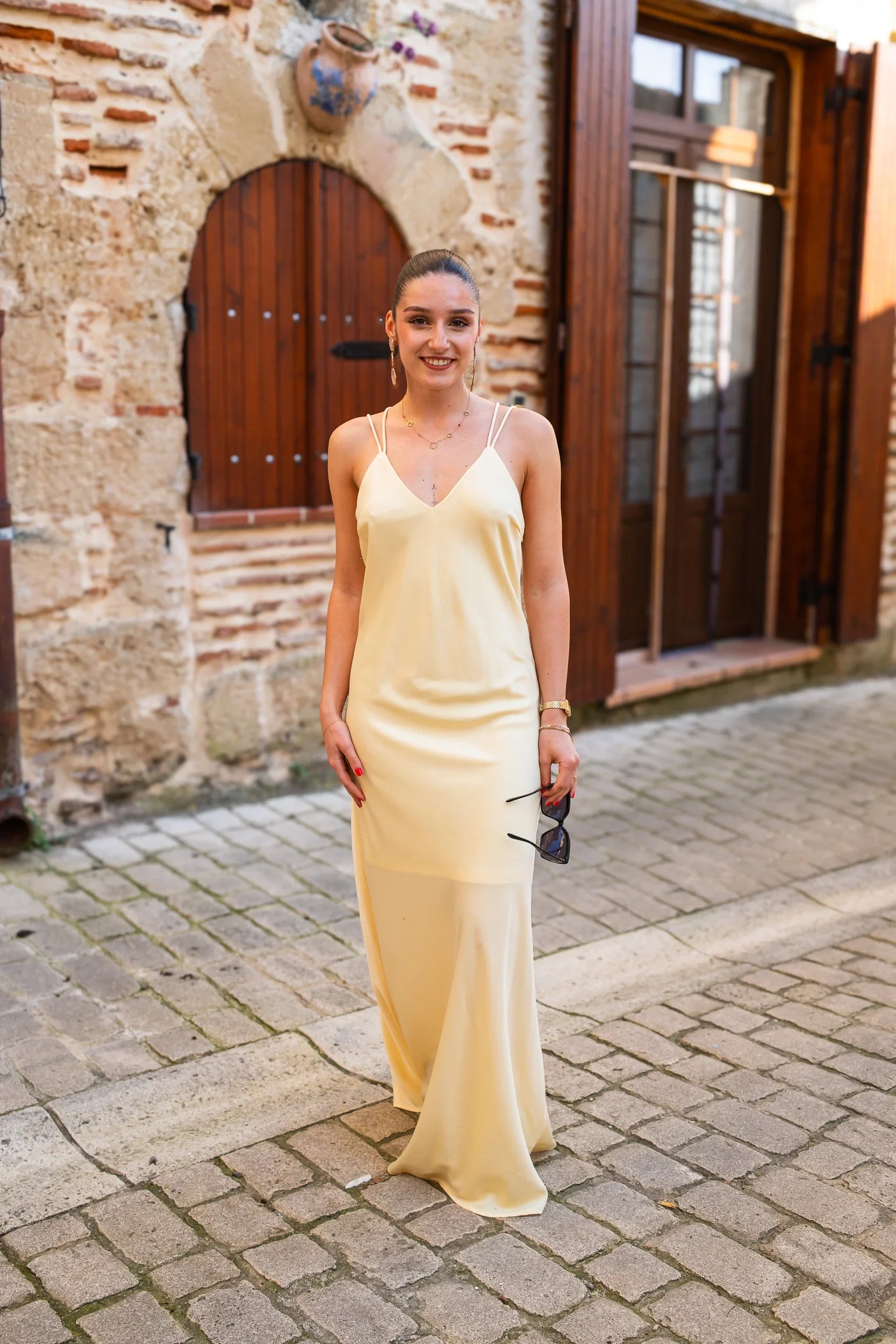 Larissa Dress Yellow