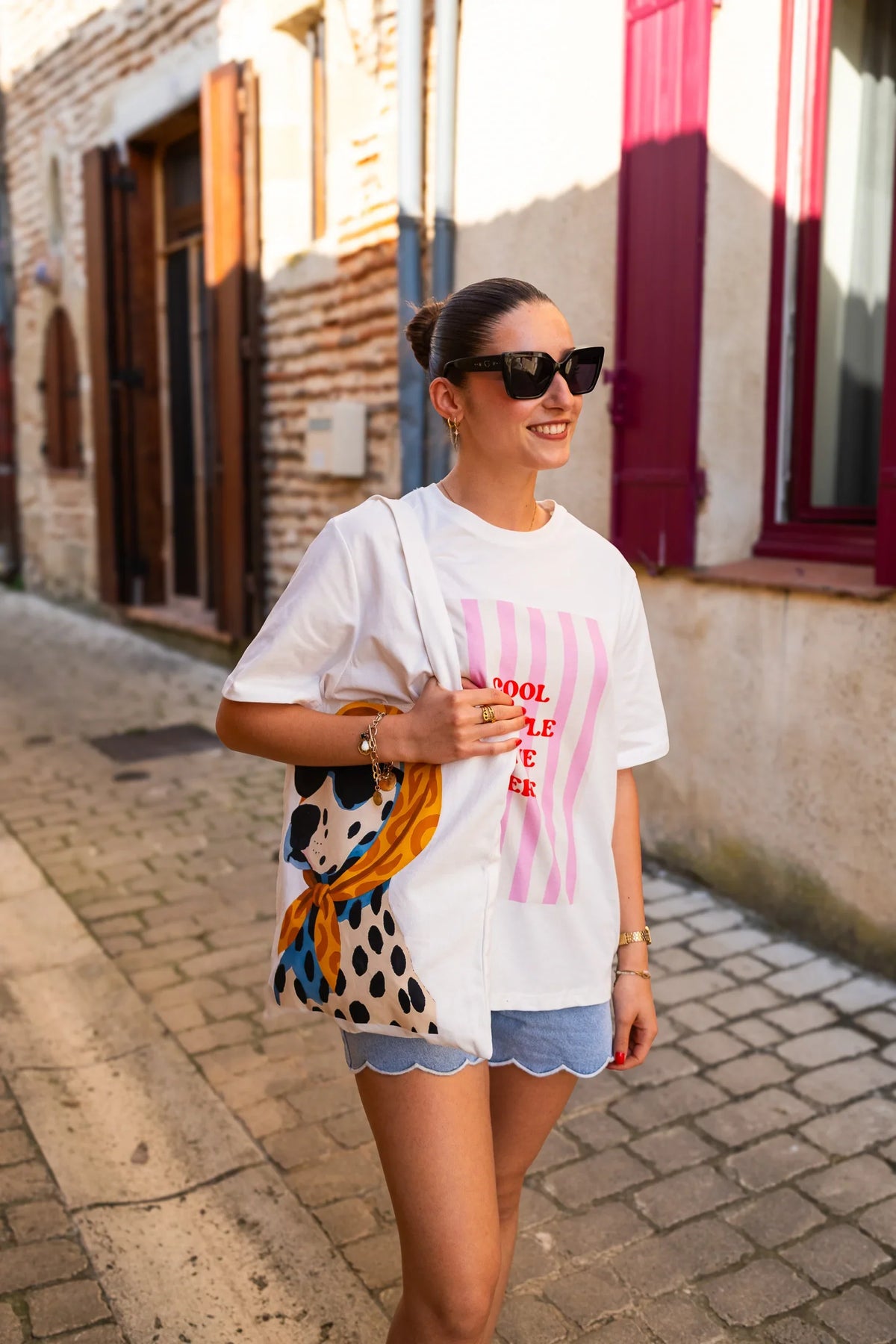 Bolsa de Tela Dog Dots