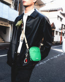 8Mm Loop Key Holder - Neon Yellow