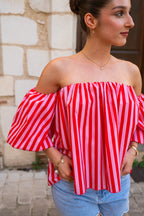 Blusa Cora Rosa