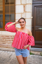 Blusa Cora Rosa