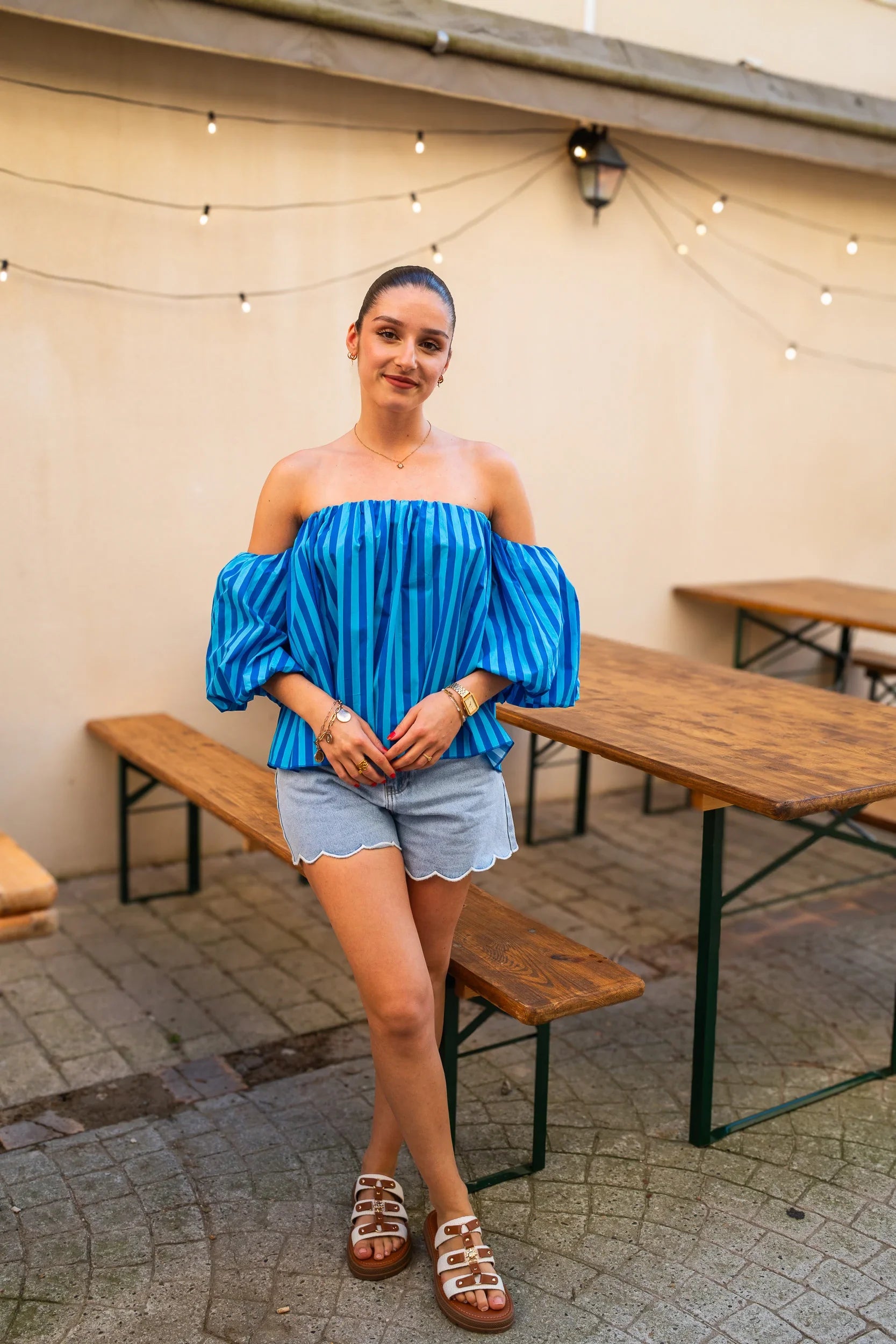 Blusa Cora Azul