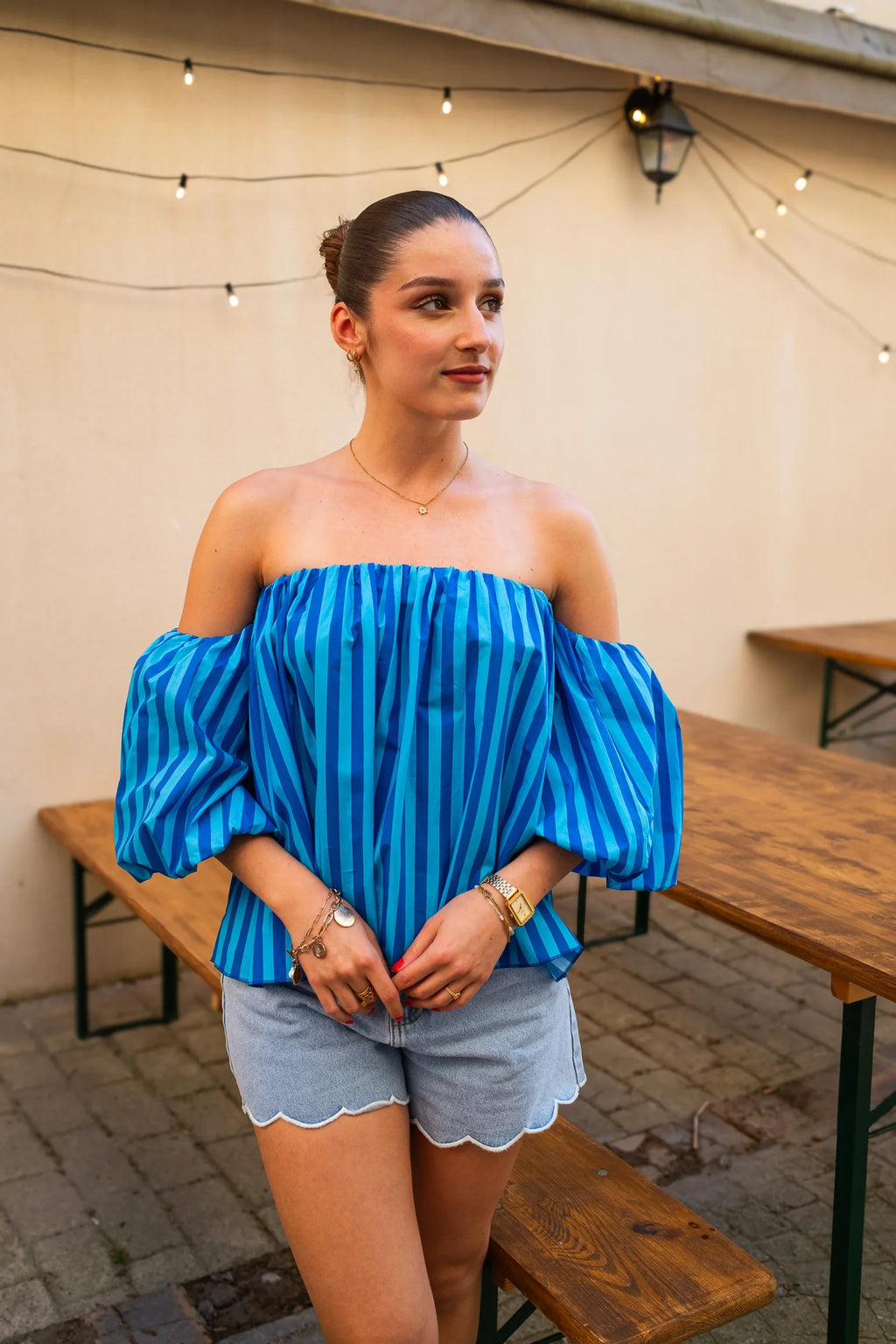 Blusa Cora Azul