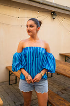 Blusa Cora Azul