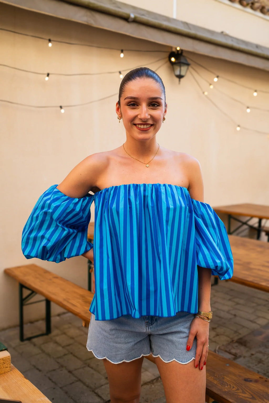 Blusa Cora Azul