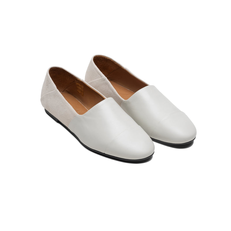 Cotton Slip-on Leather and Suede - Lachoix