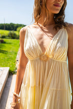 Charline Yellow Dress