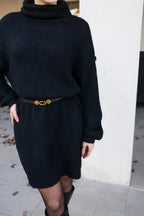 Strickkleid Mara – Schwarz