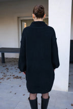 Strickkleid Mara – Schwarz