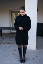 Strickkleid Mara – Schwarz