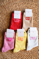 Chaussettes Copine Chérie Beiges