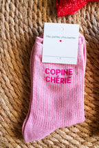 Chaussettes Copine Chérie Roses