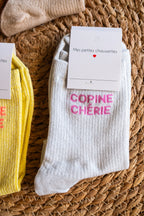 Calcetines Copine Chérie grises