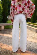 Jeans Daisy - Weiß