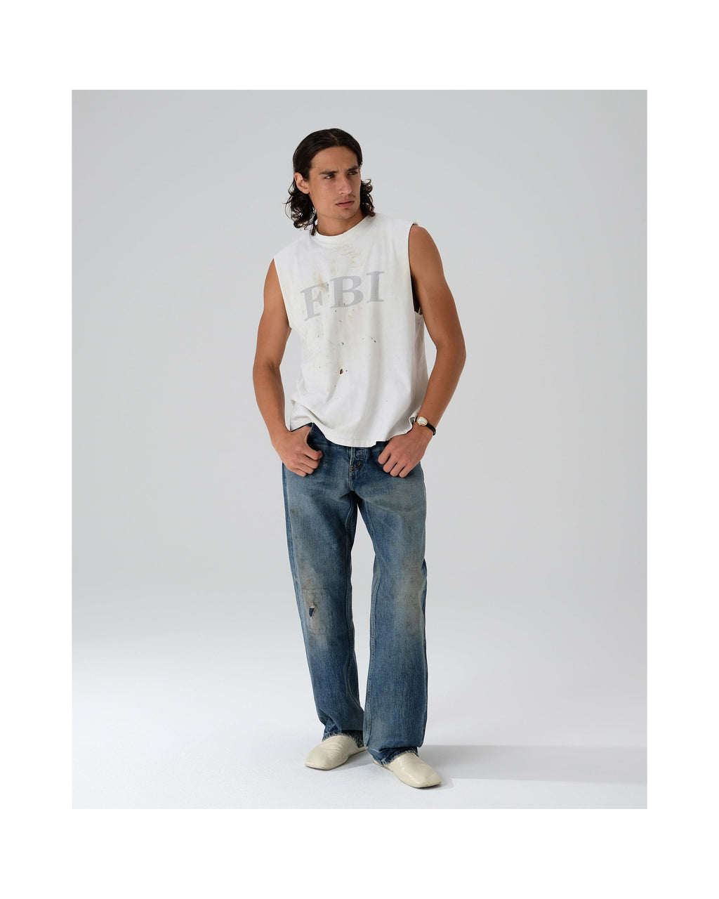 Mules Reaper - Ivoire - Homme