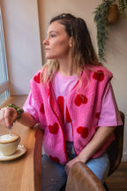 Vest Câline - Lyserød