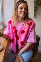 Vest Câline - Lyserød