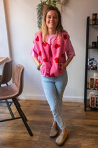 Vest Câline - Lyserød