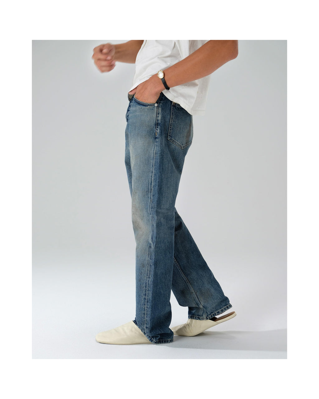Mules Reaper - Ivoire - Homme
