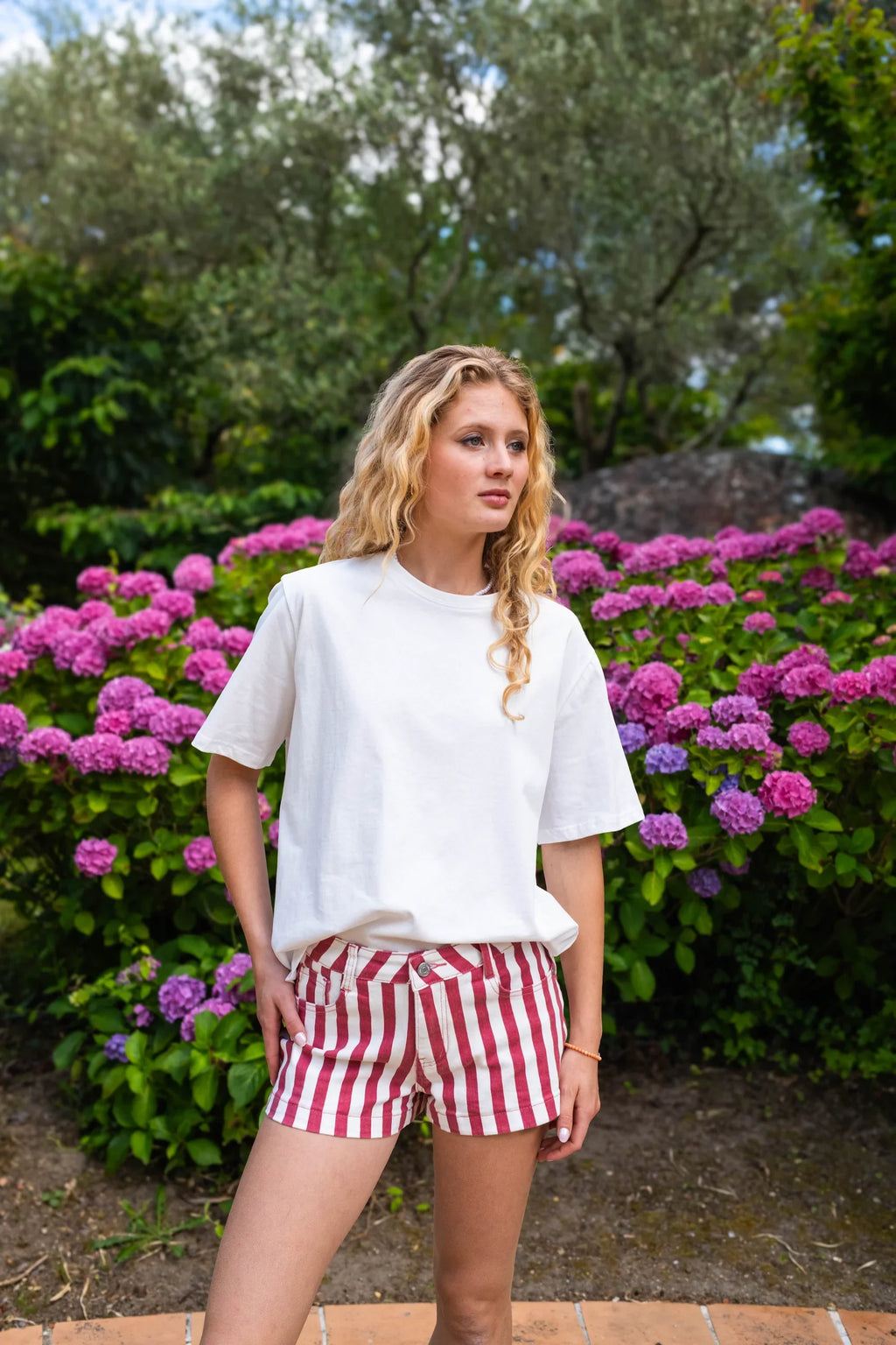 Shorts Nora – Röd