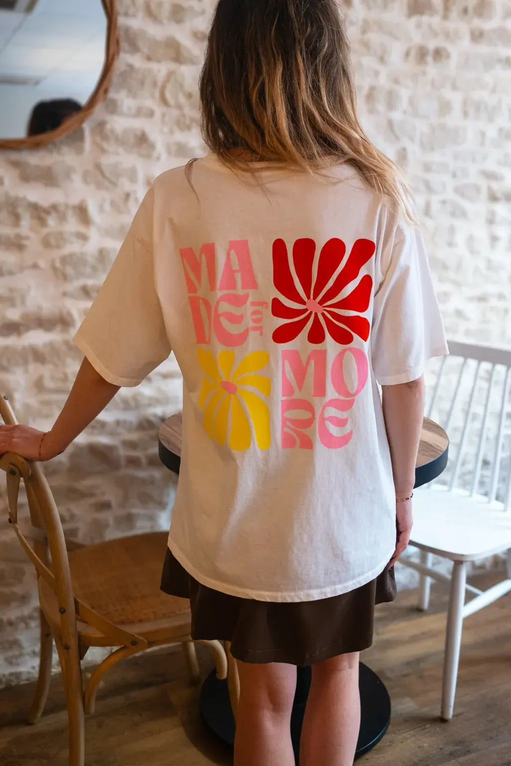 T-Shirt Maya Écru