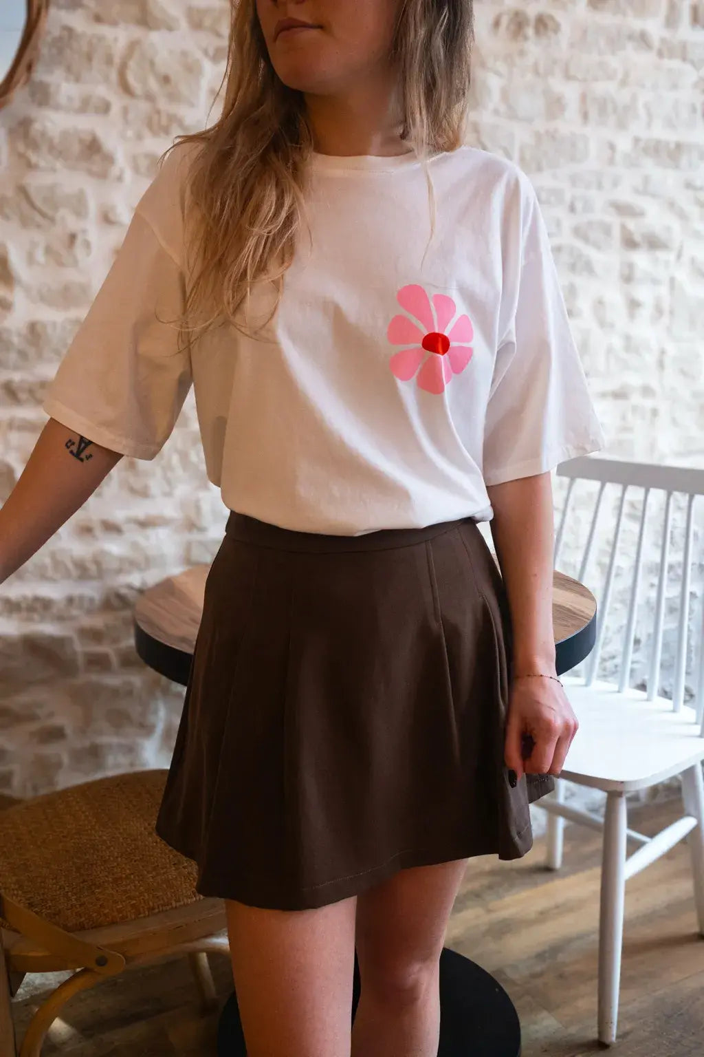 T-Shirt Maya Écru