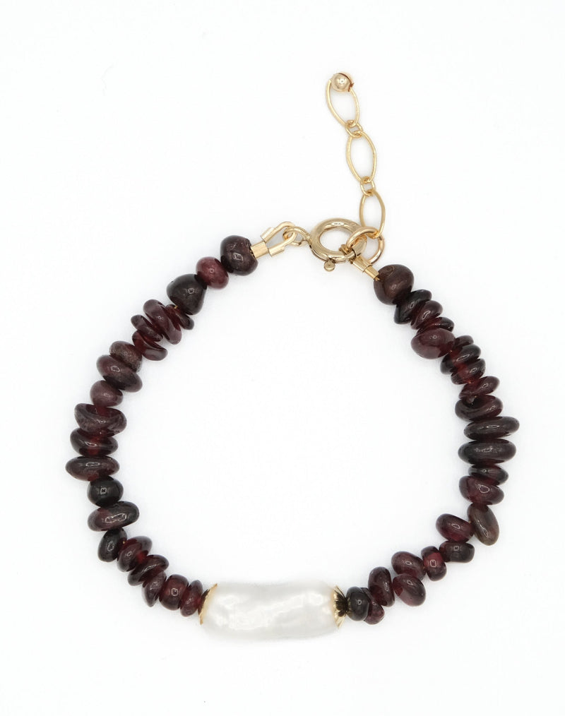 Le Bracelet Grenat