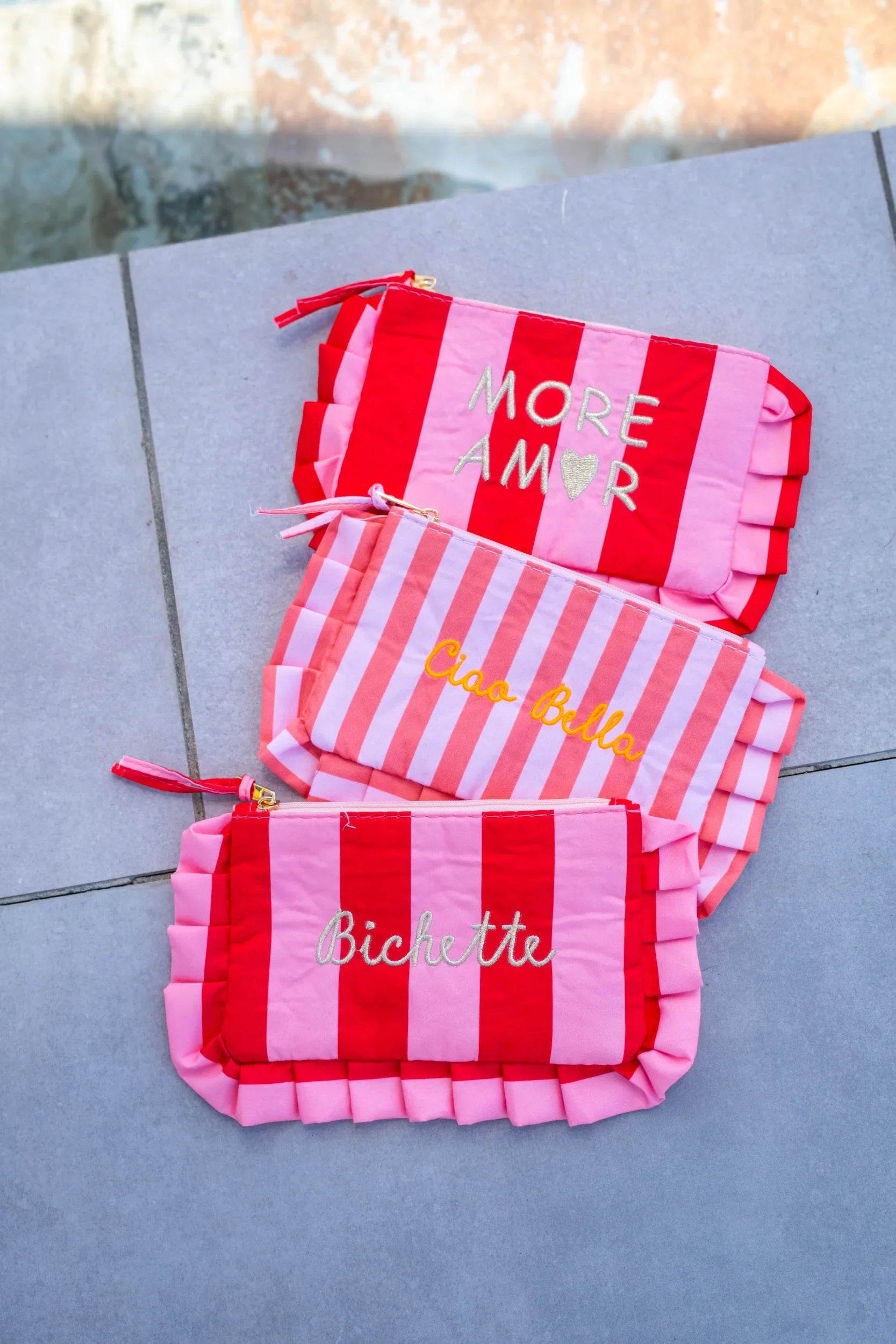 Pochette Froufrou Bichette Rouge