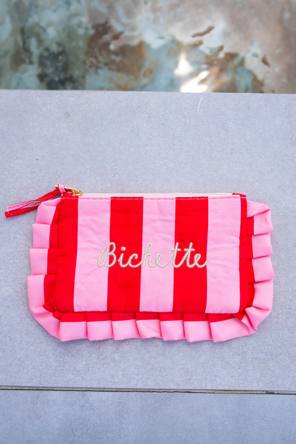 Pochette Froufrou Bichette Rouge