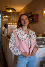Gilet Elise - Rosa Cipria
