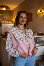 Gilet Elise - Rosa Cipria