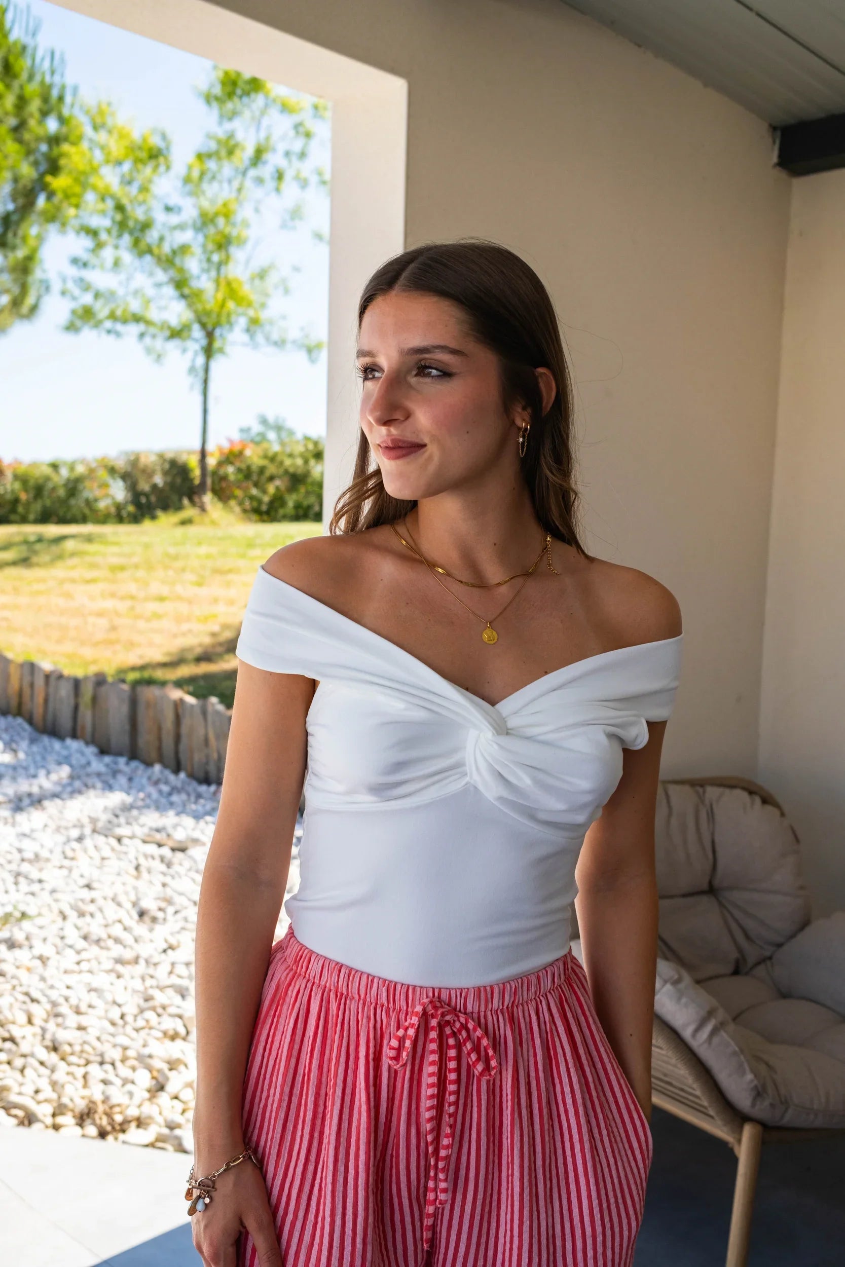 Top Lilo Écru
